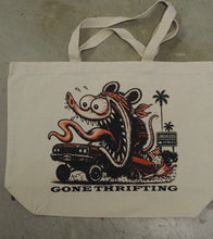 Load image into Gallery viewer, Lameapalooza Takuache Fink “Gone Thrifting” Tote
