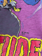 Load image into Gallery viewer, 1992 Warning Bad Attitude in Progress Humor Graphic Large
