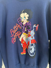Load image into Gallery viewer, Vintage Betty Boop Moto Mami Crewneck Large
