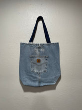 Load image into Gallery viewer, STAY LAME x DirtyDenim Upcycle Carhartt Tote
