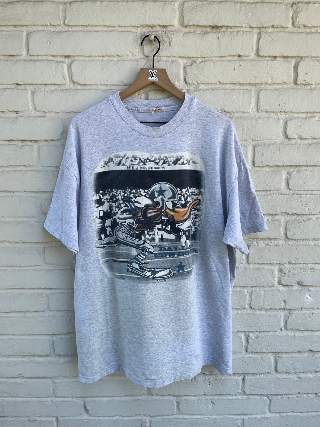 90’s Vintage Novel Teez Dallas Cowboys Daffy Duck RB 2XL