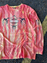 Load image into Gallery viewer, Vintage Harley Davidson Y2K Tribal Tie-Dye Longsleeve XL
