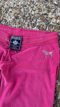 Load image into Gallery viewer, Victoria Secret Pink Velour Sweatpants Medium
