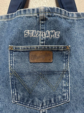 Load image into Gallery viewer, STAY LAME x DirtyDenim Upcycle Wrangler Tote
