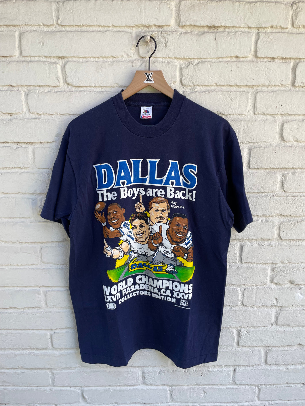 1992 Dallas Cowboys - The Boys Are Back XXVII World Champions Collectors Edition Large