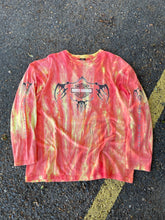 Load image into Gallery viewer, Vintage Harley Davidson Y2K Tribal Tie-Dye Longsleeve XL
