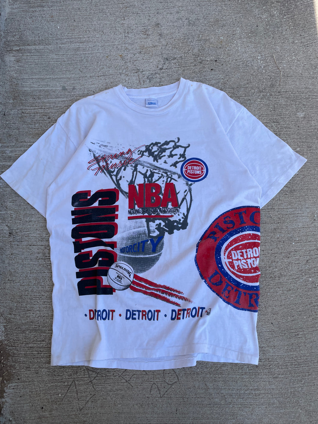 90’s NBA Detroit Pistons Salem Wraparound AOP XL