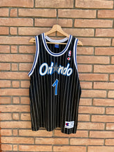Load image into Gallery viewer, 90’s Champion Orlando Magic Penny Hardaway #1 Size 44
