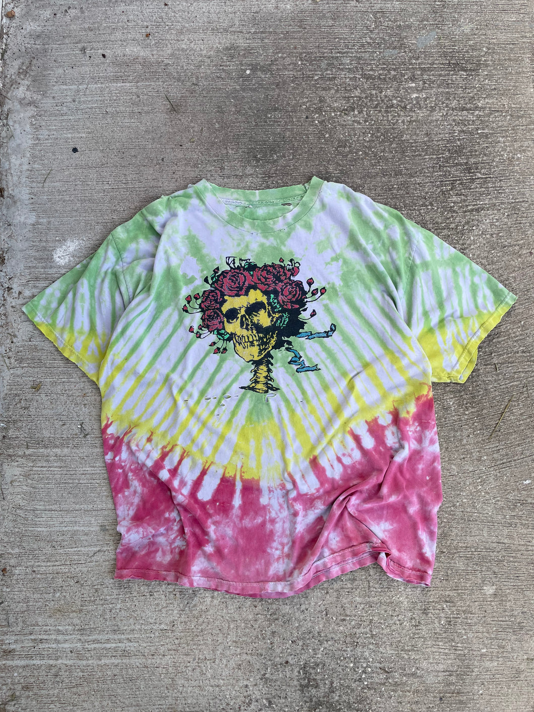2000’s Grateful Dead Skull & Roses Tie-Dye XL