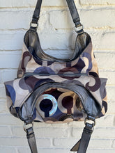 Load image into Gallery viewer, Coach Madison Graphic Op Art Sequin Maggie Shoulder Bag
