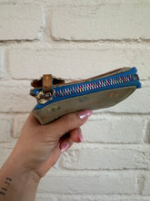 Load image into Gallery viewer, Vintage Dooney &amp; Bourke Baby Blue Rainbow Monogram Wallet/Coinpurse
