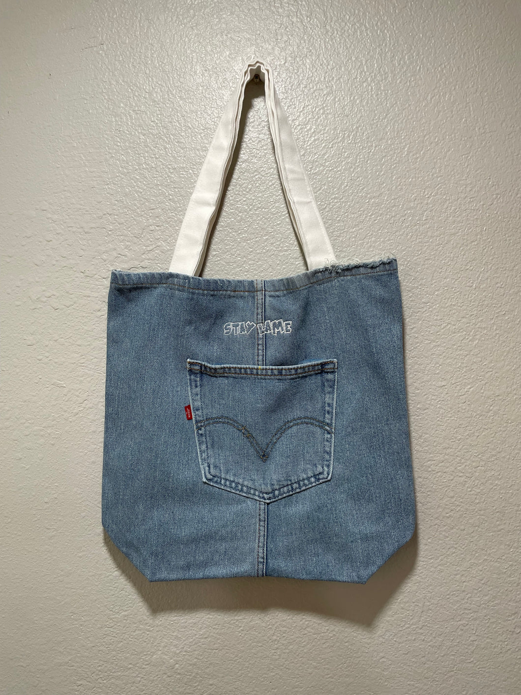 STAY LAME x DirtyDenim Upcycle Tote Levi’s 550