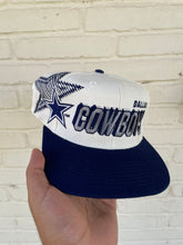 Load image into Gallery viewer, DSWT 90’s Vintage NFL Dallas Cowboys Sports Specialties Laser Shadow SnapBack
