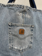 Load image into Gallery viewer, STAY LAME x DirtyDenim Upcycle Carhartt Tote
