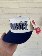 Load image into Gallery viewer, DSWT 90’s Vintage NFL Dallas Cowboys Sports Specialties Laser Shadow SnapBack
