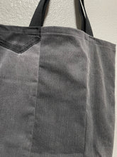 Load image into Gallery viewer, STAY LAME x DirtyDenim Upcycle Patchwork Black Tote
