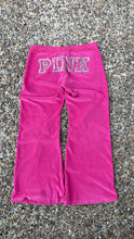 Load image into Gallery viewer, Victoria Secret Pink Velour Sweatpants Medium
