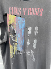 Load image into Gallery viewer, Guns N’ Roses &amp; Metallica North American Tour Band Tee Large *THRASHED
