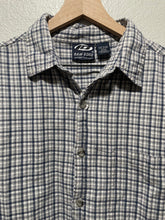 Load image into Gallery viewer, Vintage Y2K Raw Edge Sportswear Plaid Short Sleeve Button Up
