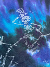 Load image into Gallery viewer, 90’s Vintage Grateful Dead Dancing Skeletons Tye Dye XL
