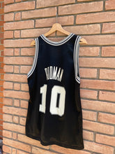 Load image into Gallery viewer, 90’s Champion San Antonio Spurs Dennis Rodman #10 Size 44
