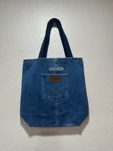 Load image into Gallery viewer, STAY LAME x DirtyDenim Upcycle Wrangler Tote
