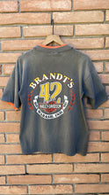 Load image into Gallery viewer, 1991 Harley Davidson Double Tone Neck &amp; Sleeve Wabash, Ind. FADED
