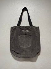 Load image into Gallery viewer, STAY LAME x DirtyDenim Upcycle Gray Corduroy Tote
