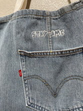 Load image into Gallery viewer, STAY LAME x DirtyDenim Upcycle Tote Levi’s 550

