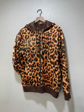 Load image into Gallery viewer, 2000’s Christian Audigier Reversable Weed Leopard Medium
