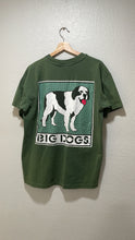 Load image into Gallery viewer, Vintage Big Dogs Green St. Bernard Graphic T-Shirt Men&#39;s XL
