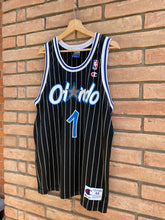 Load image into Gallery viewer, 90’s Champion Orlando Magic Penny Hardaway #1 Size 44

