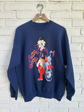 Load image into Gallery viewer, Vintage Betty Boop Moto Mami Crewneck Large
