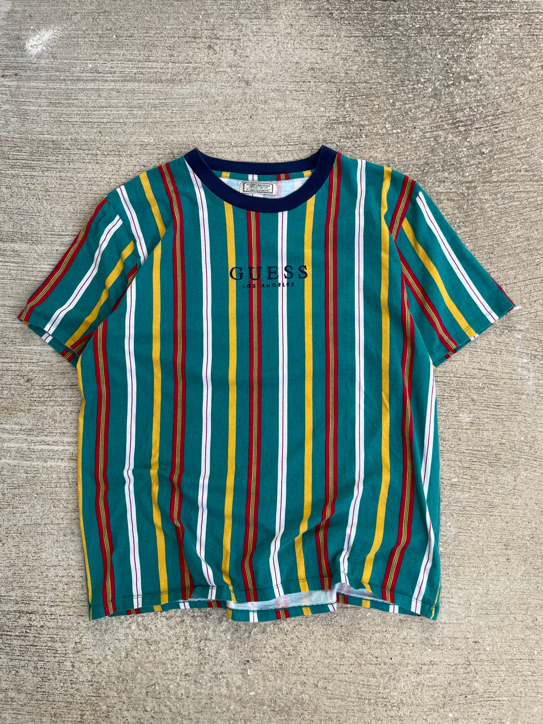 Guess Originals LA Multi Color Striped Large