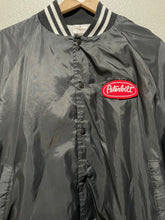 Load image into Gallery viewer, Vintage Peterbilt Satin Bomber Jacket Large
