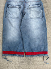 Load image into Gallery viewer, Koman Baggy Jean Shorts Sz 38

