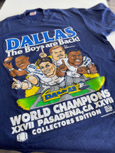 Load image into Gallery viewer, 1992 Dallas Cowboys - The Boys Are Back XXVII World Champions Collectors Edition Large

