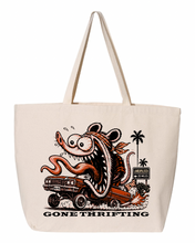 Load image into Gallery viewer, Lameapalooza Takuache Fink “Gone Thrifting” Tote
