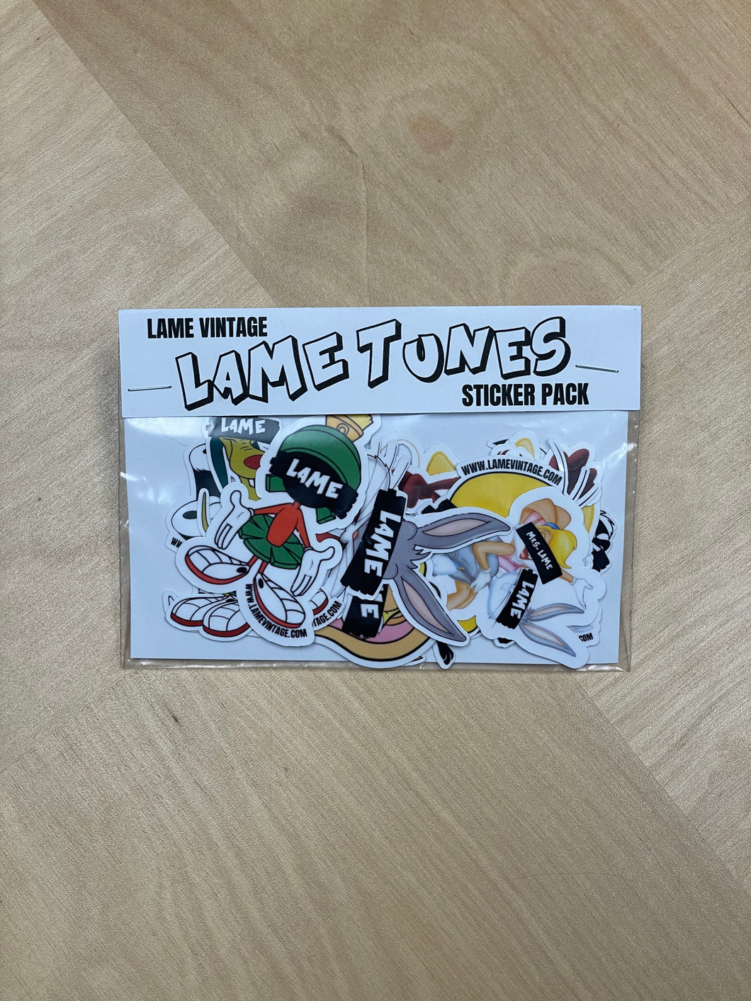 Lame Tunes Sticker Pack